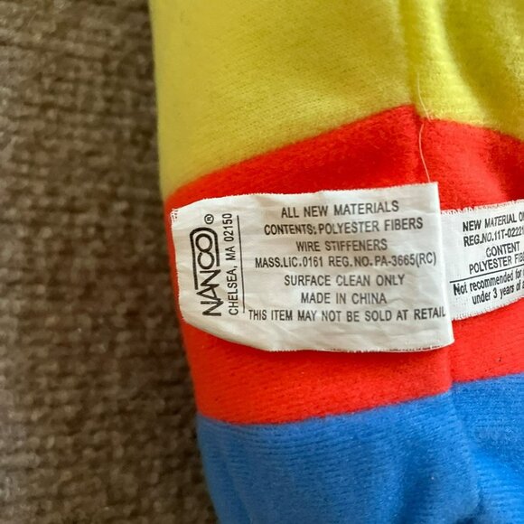 Nanco Spongebob Super Hero Quickster & Patrick Star Deputy Large Plush Toy Pair - Picture 8 of 15